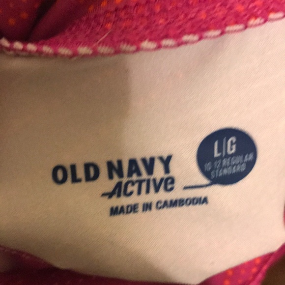Old navy active leggings - girls L (10-12) - Picture 4 of 4